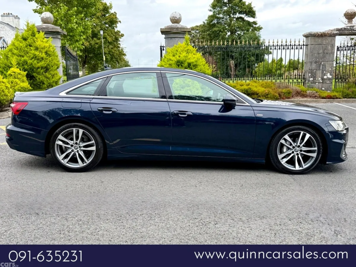 Audi A6 Saloon, Diesel, 2019, Blue