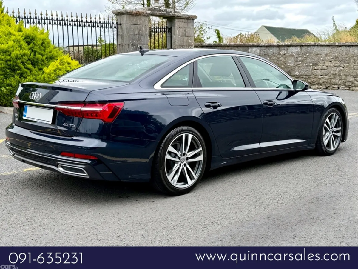 Audi A6 Saloon, Diesel, 2019, Blue