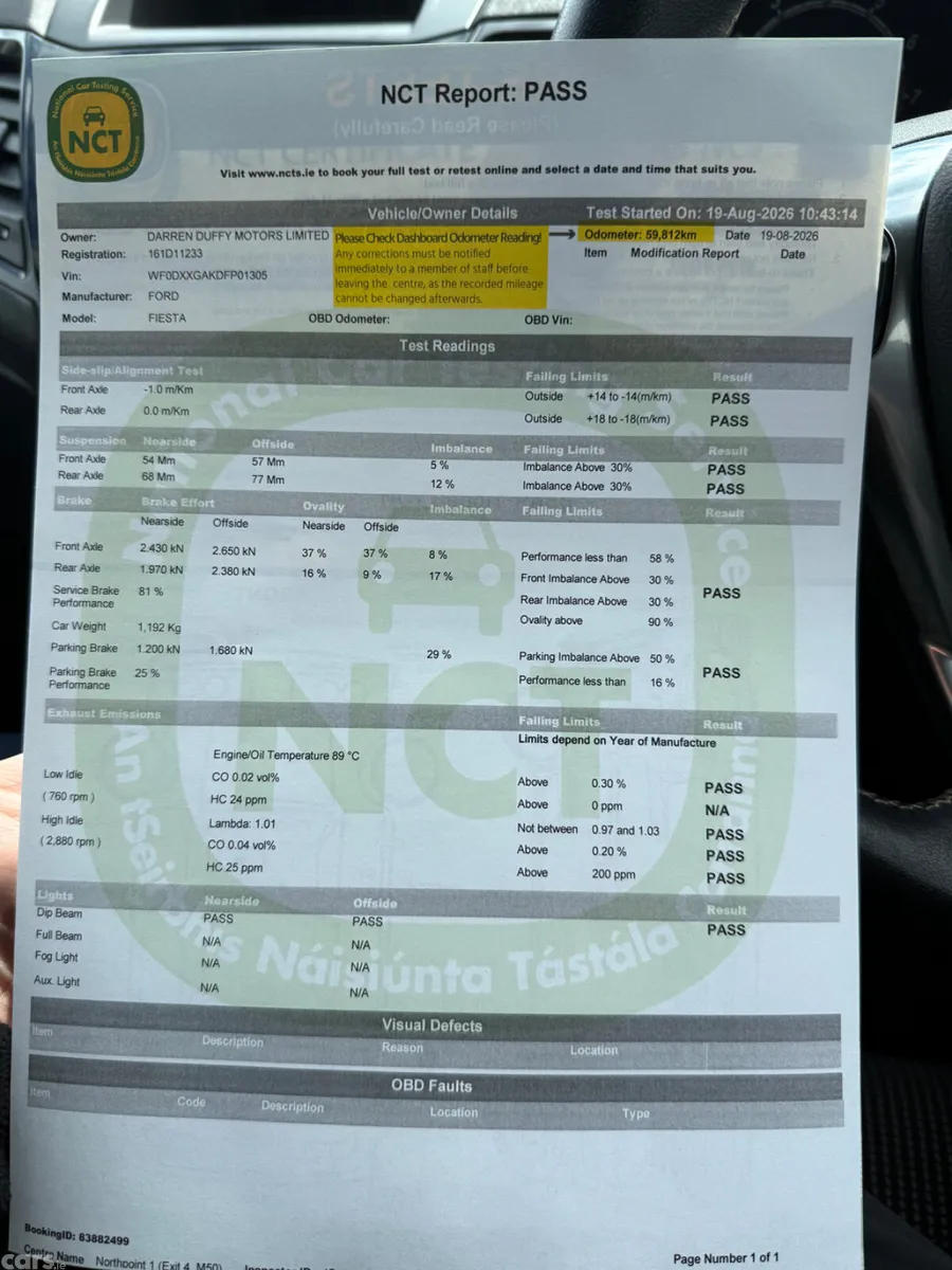 Ford Fiesta Hatchback, Petrol, 2016, White