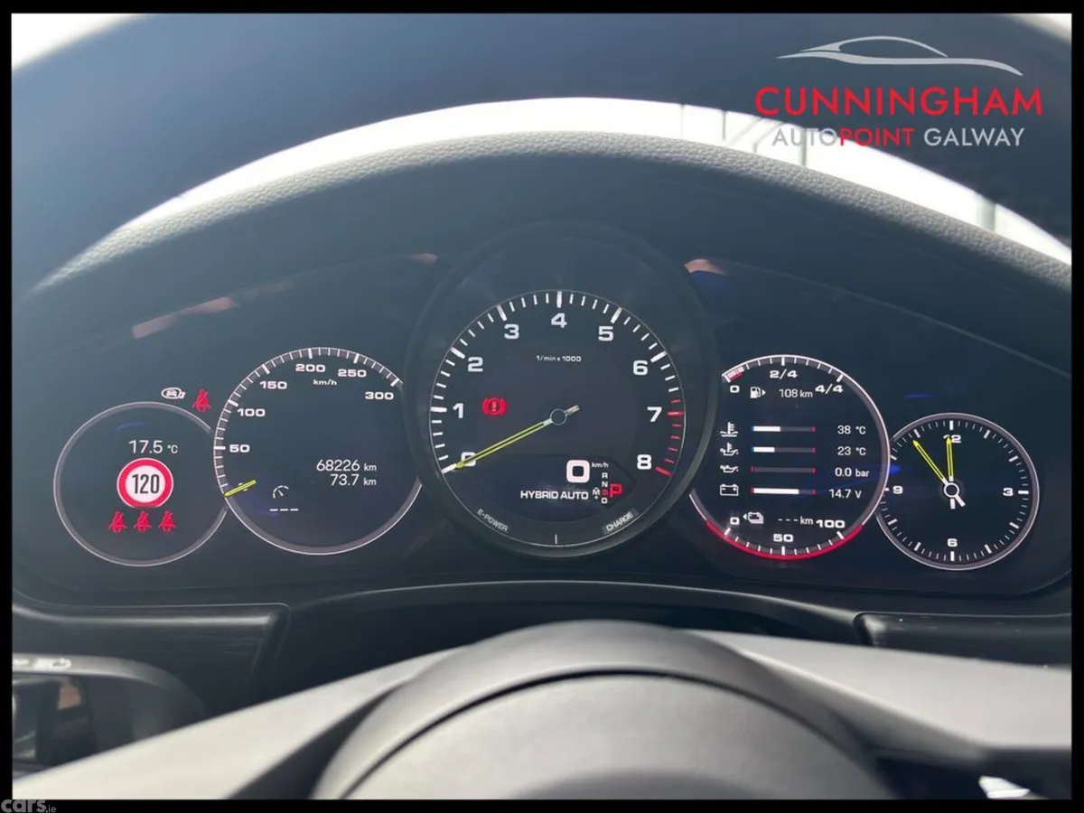 Porsche Panamera Estate, Petrol Plug-in Hybrid, 2022, Black