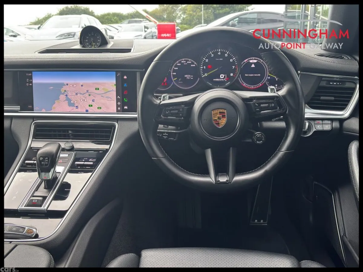 Porsche Panamera Estate, Petrol Plug-in Hybrid, 2022, Black