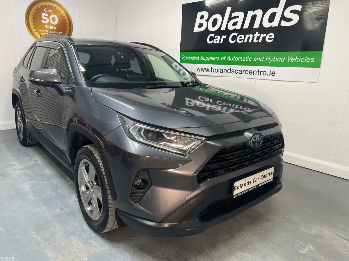 Toyota RAV4 SUV, Petrol Hybrid, 2021, Grey