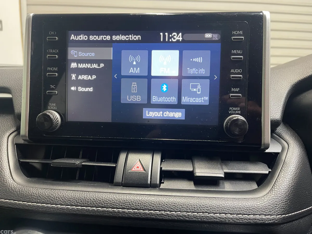 Toyota RAV4 SUV, Petrol Hybrid, 2021, Grey