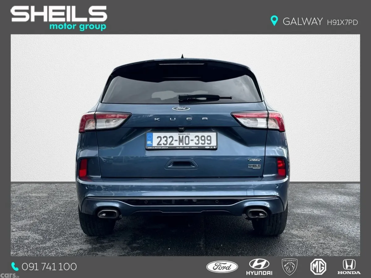 Ford Kuga SUV, Petrol Plug-in Hybrid, 2023, Blue