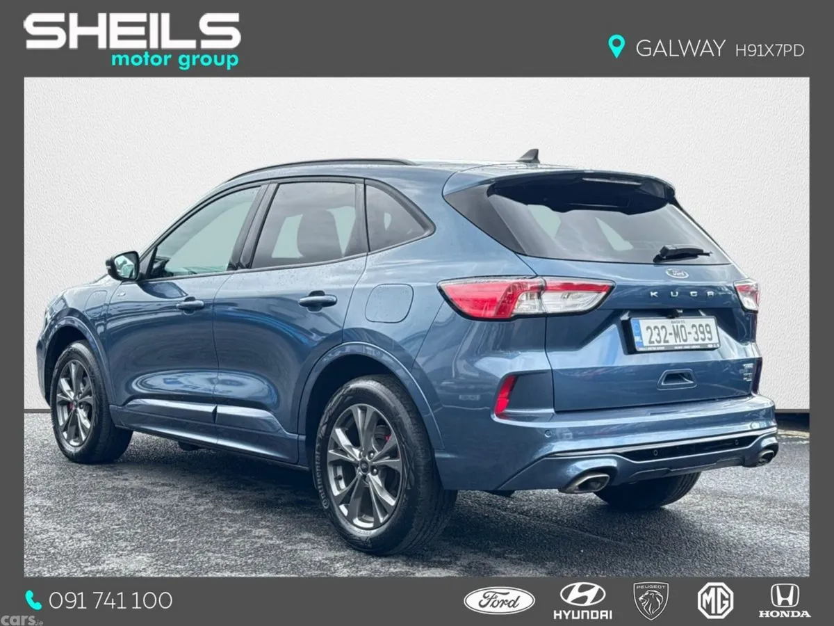 Ford Kuga SUV, Petrol Plug-in Hybrid, 2023, Blue