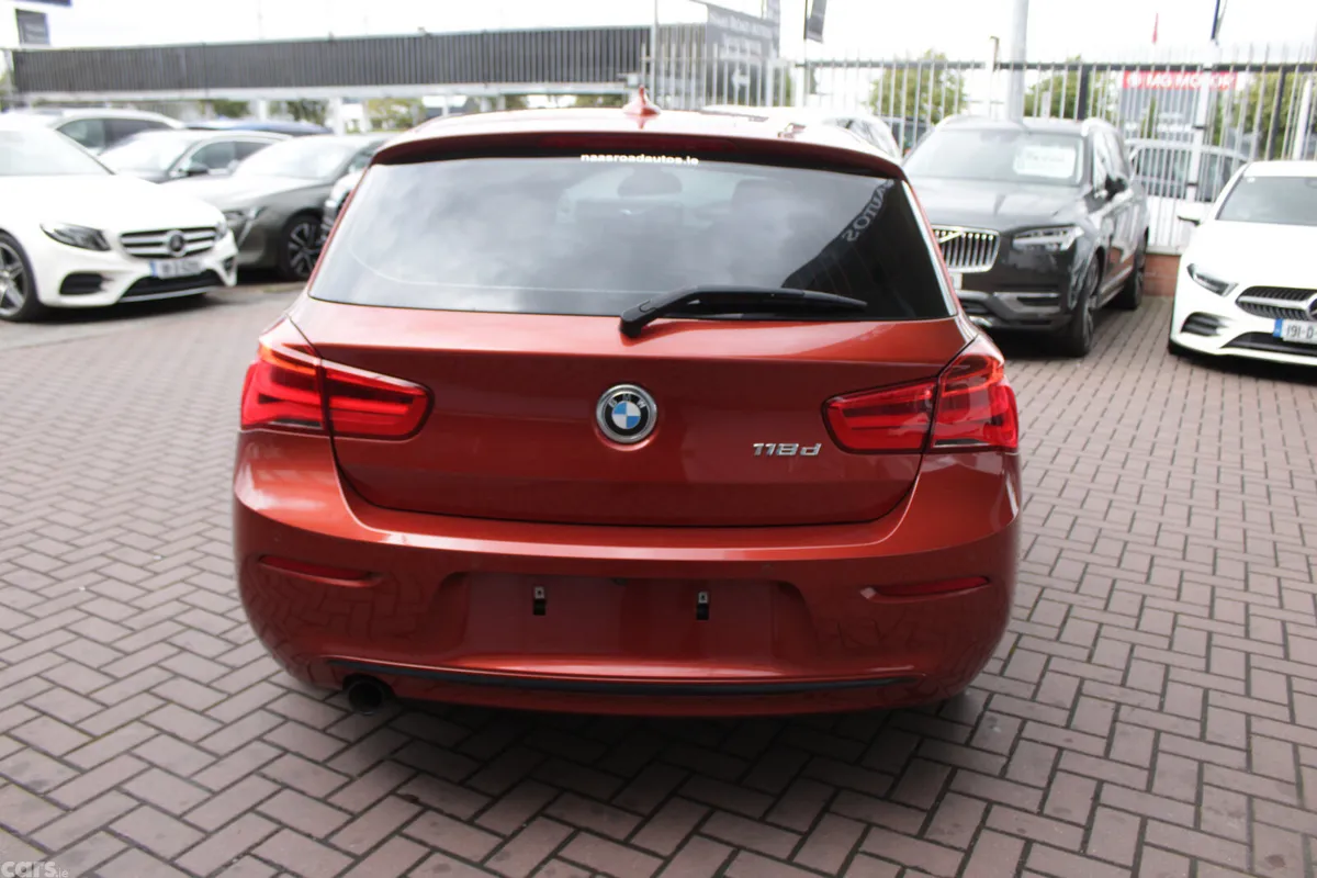 BMW 1-Series Hatchback, Diesel, 2017, Orange