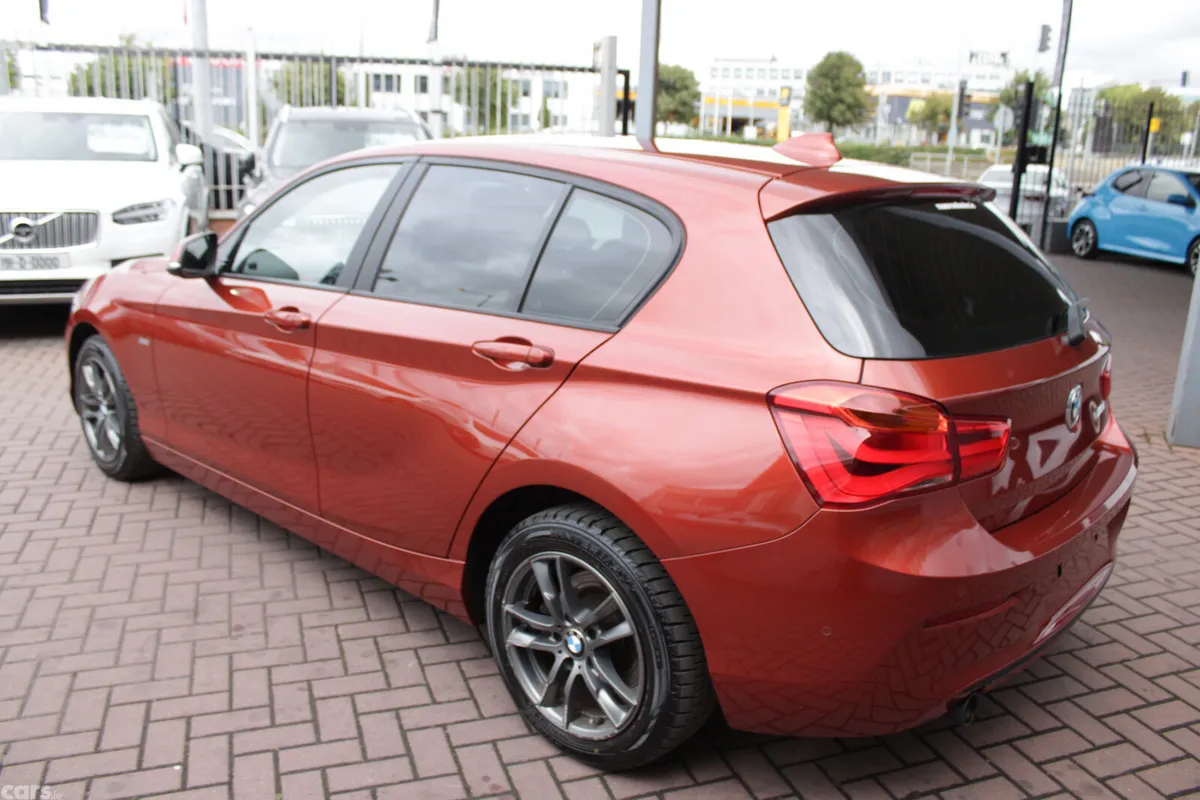 BMW 1-Series Hatchback, Diesel, 2017, Orange