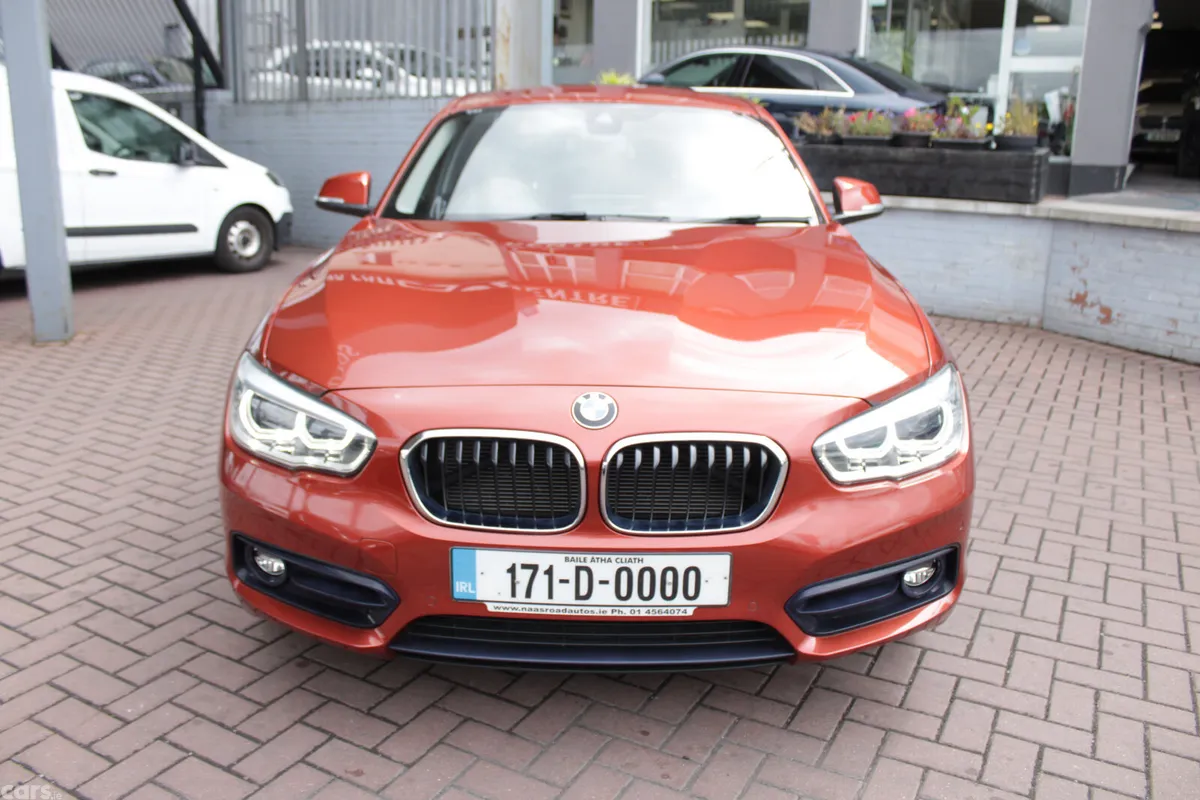 BMW 1-Series Hatchback, Diesel, 2017, Orange