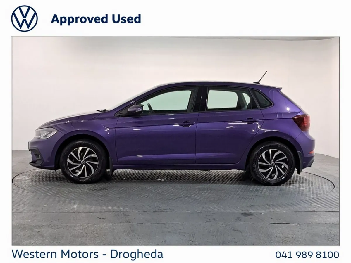 Volkswagen Polo Hatchback, Petrol, 2023, Purple