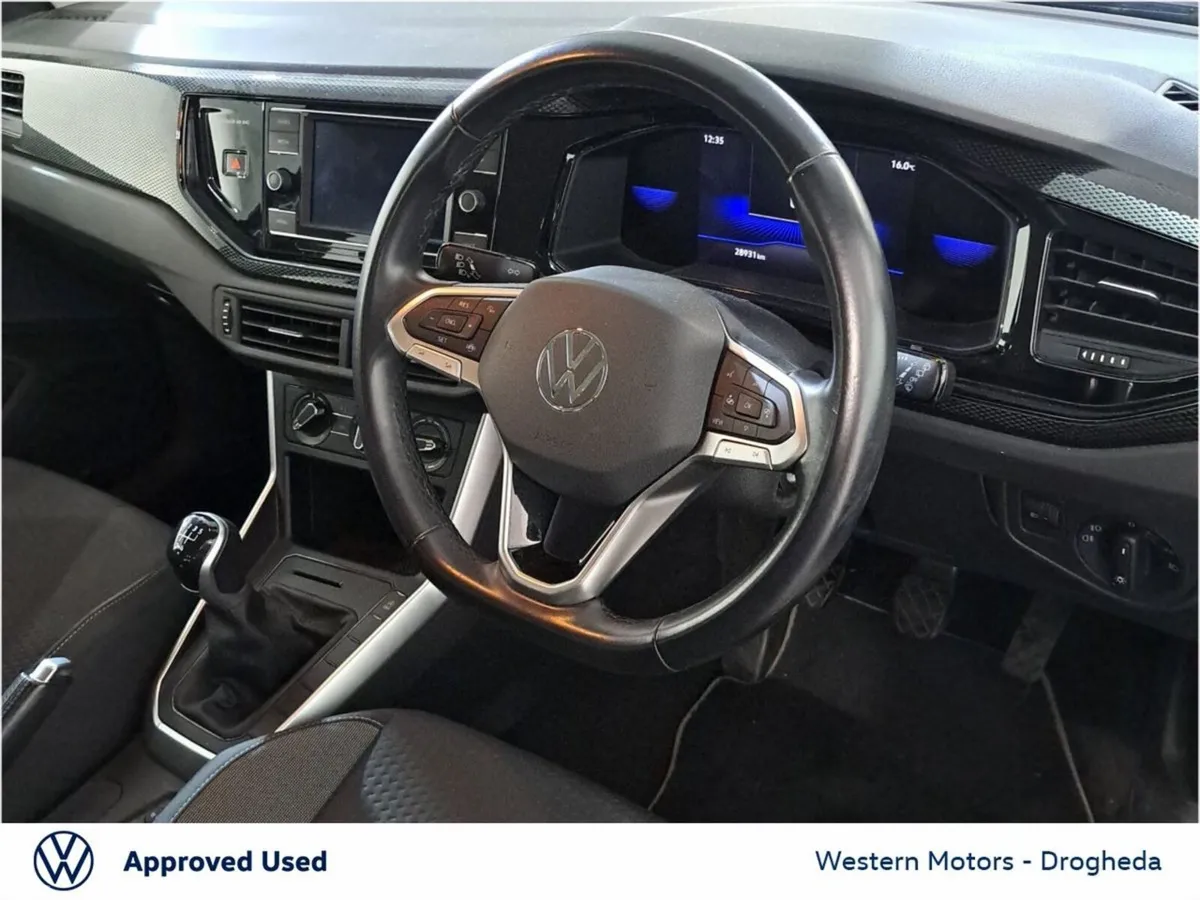 Volkswagen Polo Hatchback, Petrol, 2023, Purple