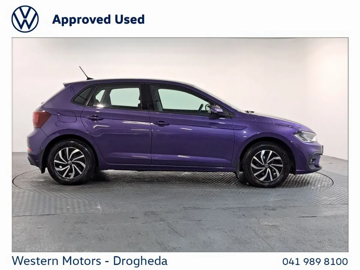 Volkswagen Polo Hatchback, Petrol, 2023, Purple