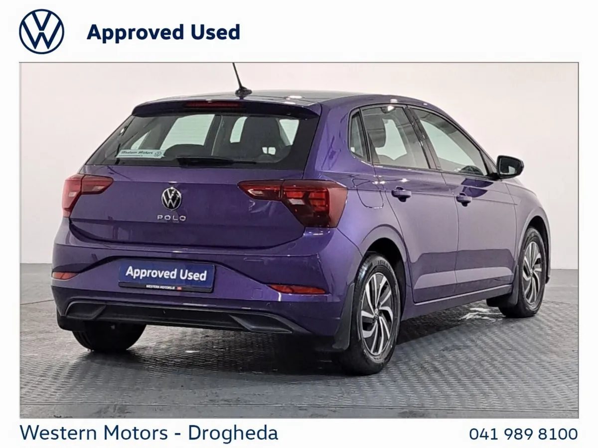 Volkswagen Polo Hatchback, Petrol, 2023, Purple