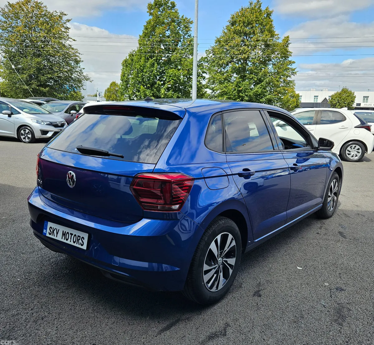 Volkswagen Polo Hatchback, Petrol, 2019, Red