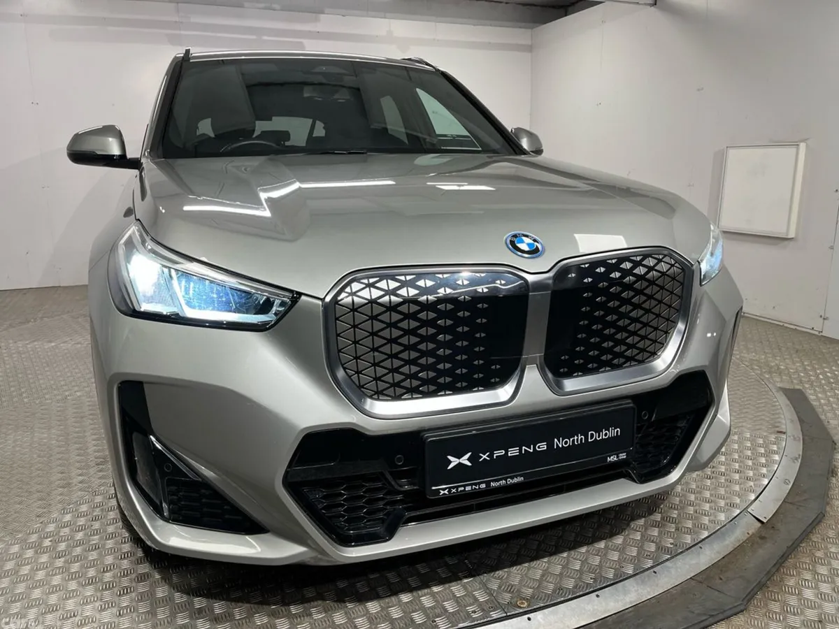 BMW iX1 SUV, Electric, 2024, Silver