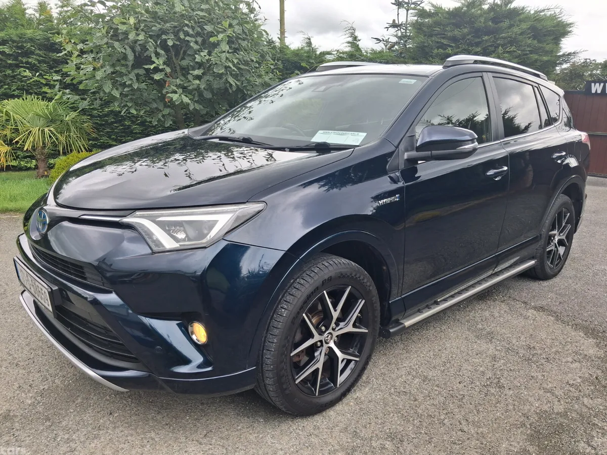 Toyota RAV4 SUV, Petrol Hybrid, 2017, Blue