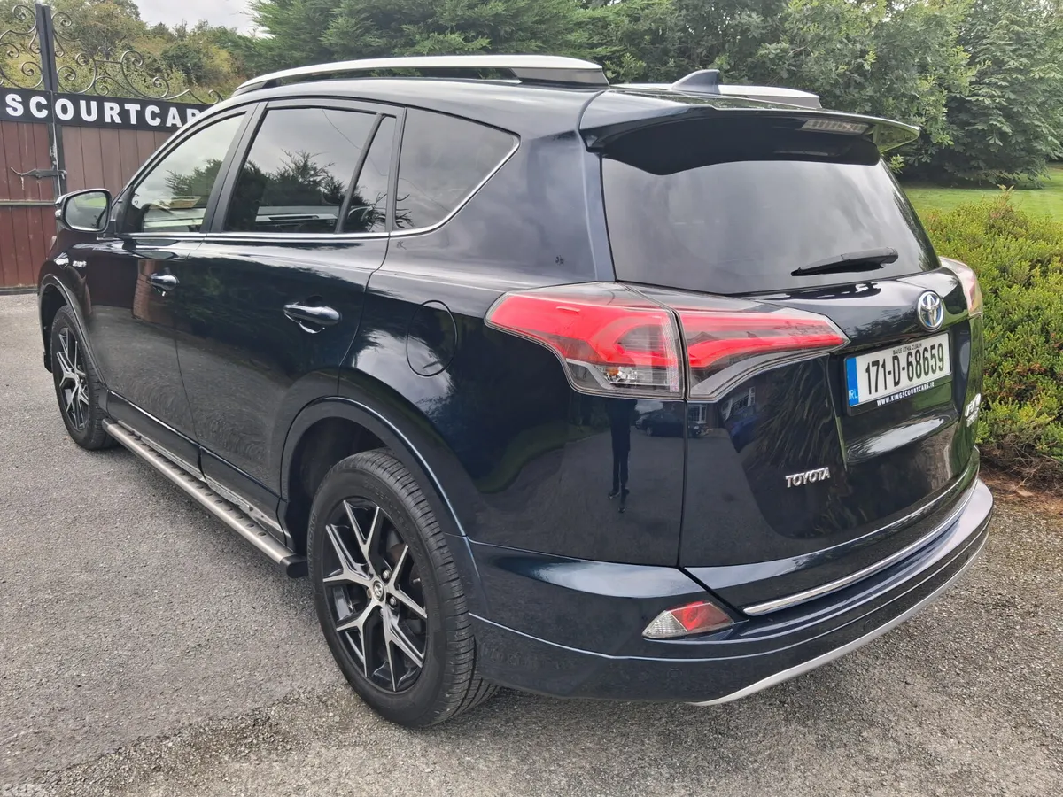 Toyota RAV4 SUV, Petrol Hybrid, 2017, Blue
