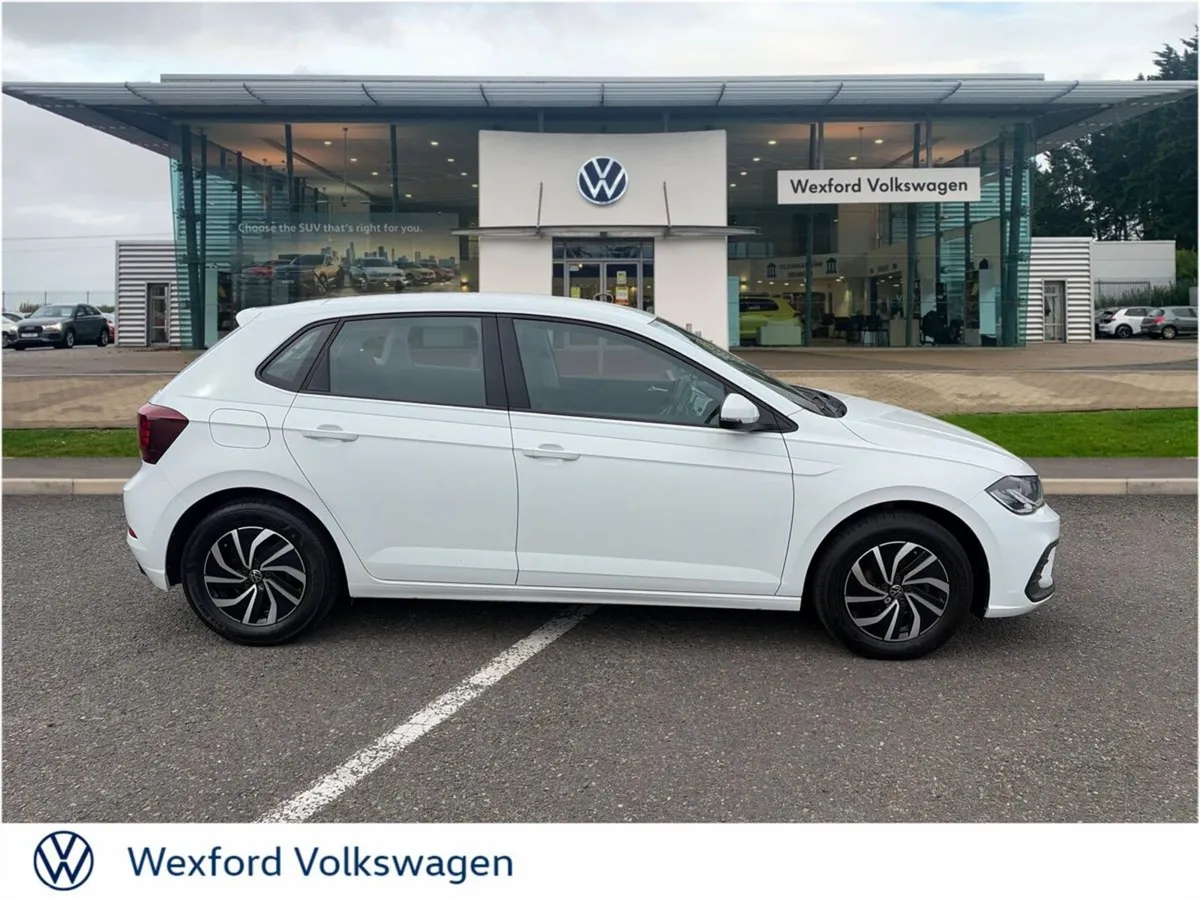 Volkswagen Polo Hatchback, Petrol, 2024, White