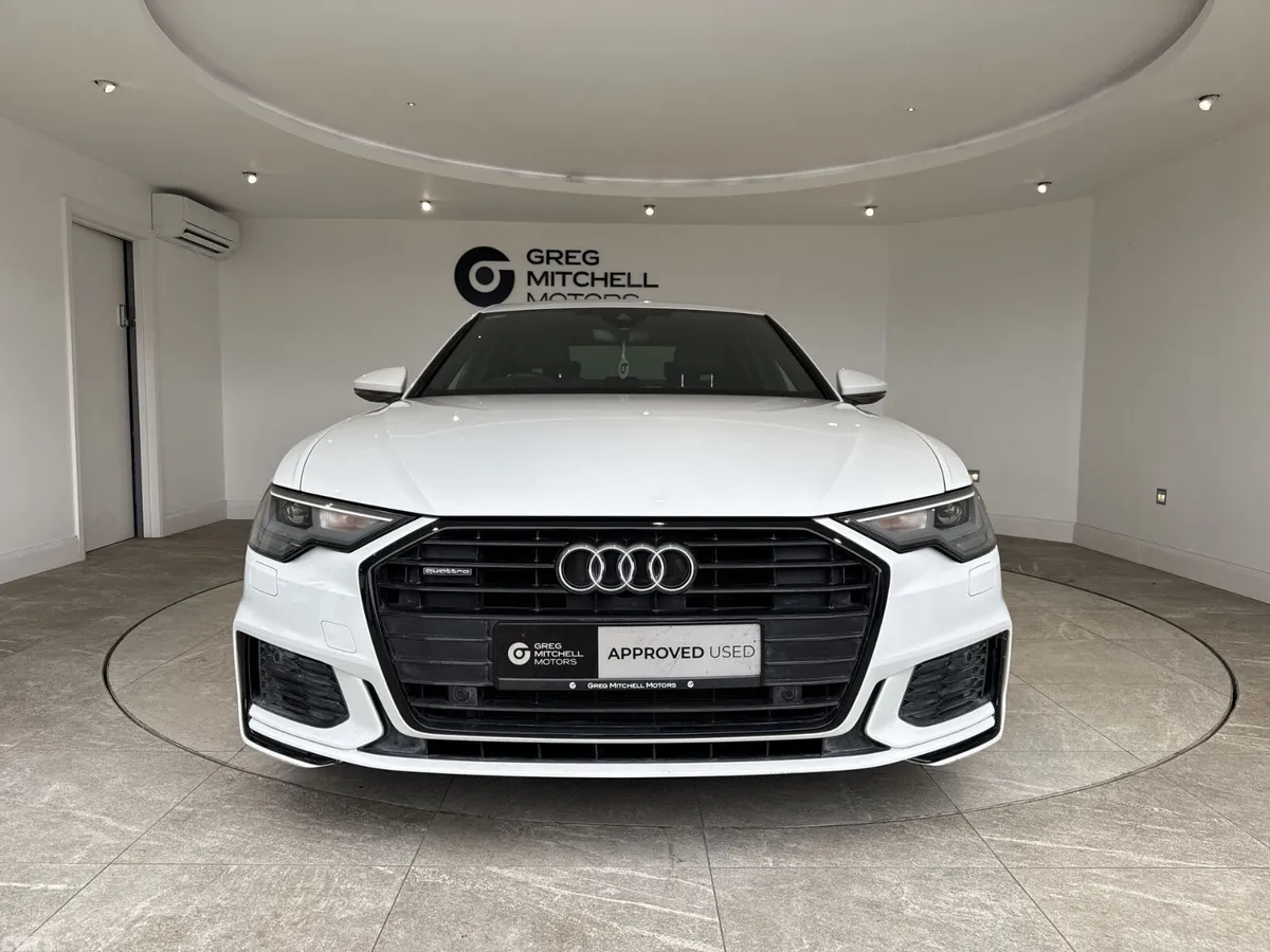 Audi A6 Saloon, Diesel Hybrid, 2023, White