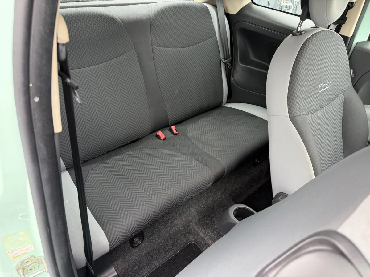 Fiat 500 Hatchback, Petrol, 2016, Green