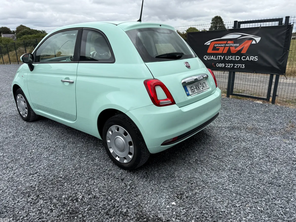 Fiat 500 Hatchback, Petrol, 2016, Green