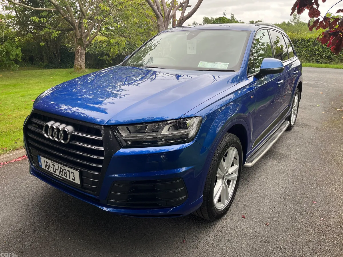Audi Q7 SUV, Diesel, 2018, Blue