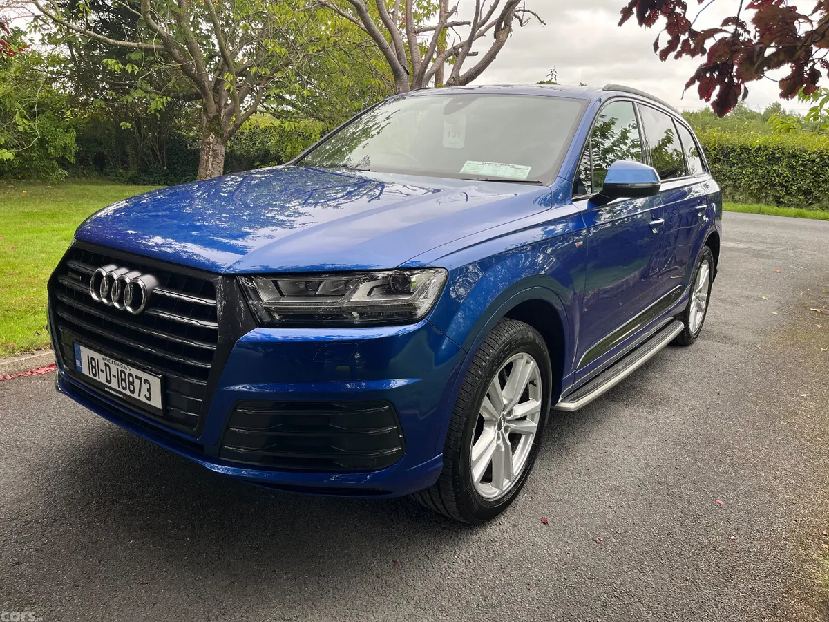 Audi Q7 SUV, Diesel, 2018, Blue