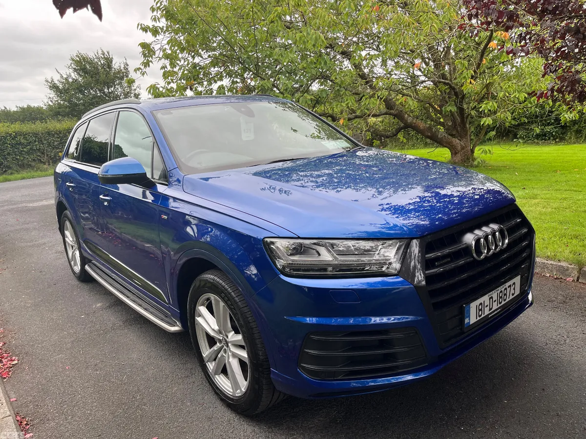 Audi Q7 SUV, Diesel, 2018, Blue