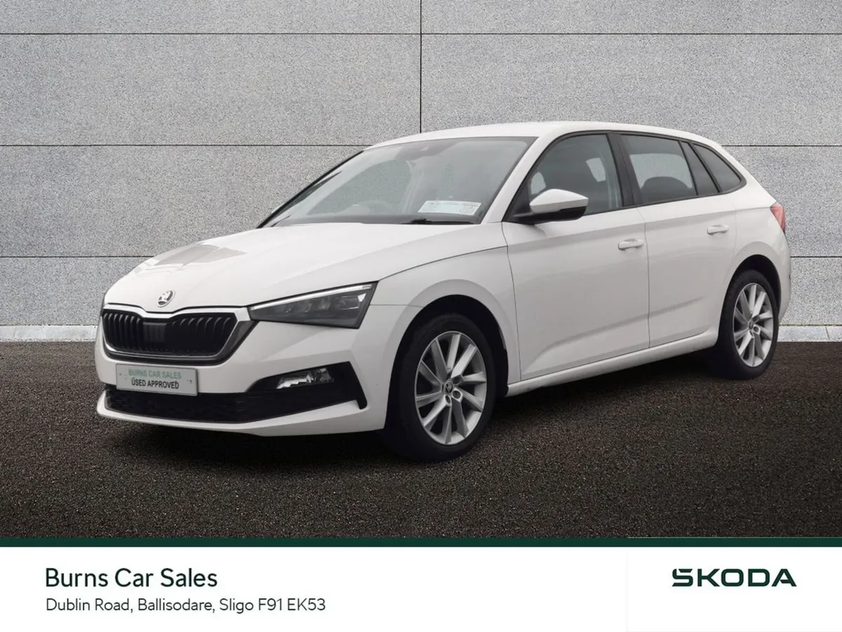 Skoda Scala Hatchback, Diesel, 2020, White