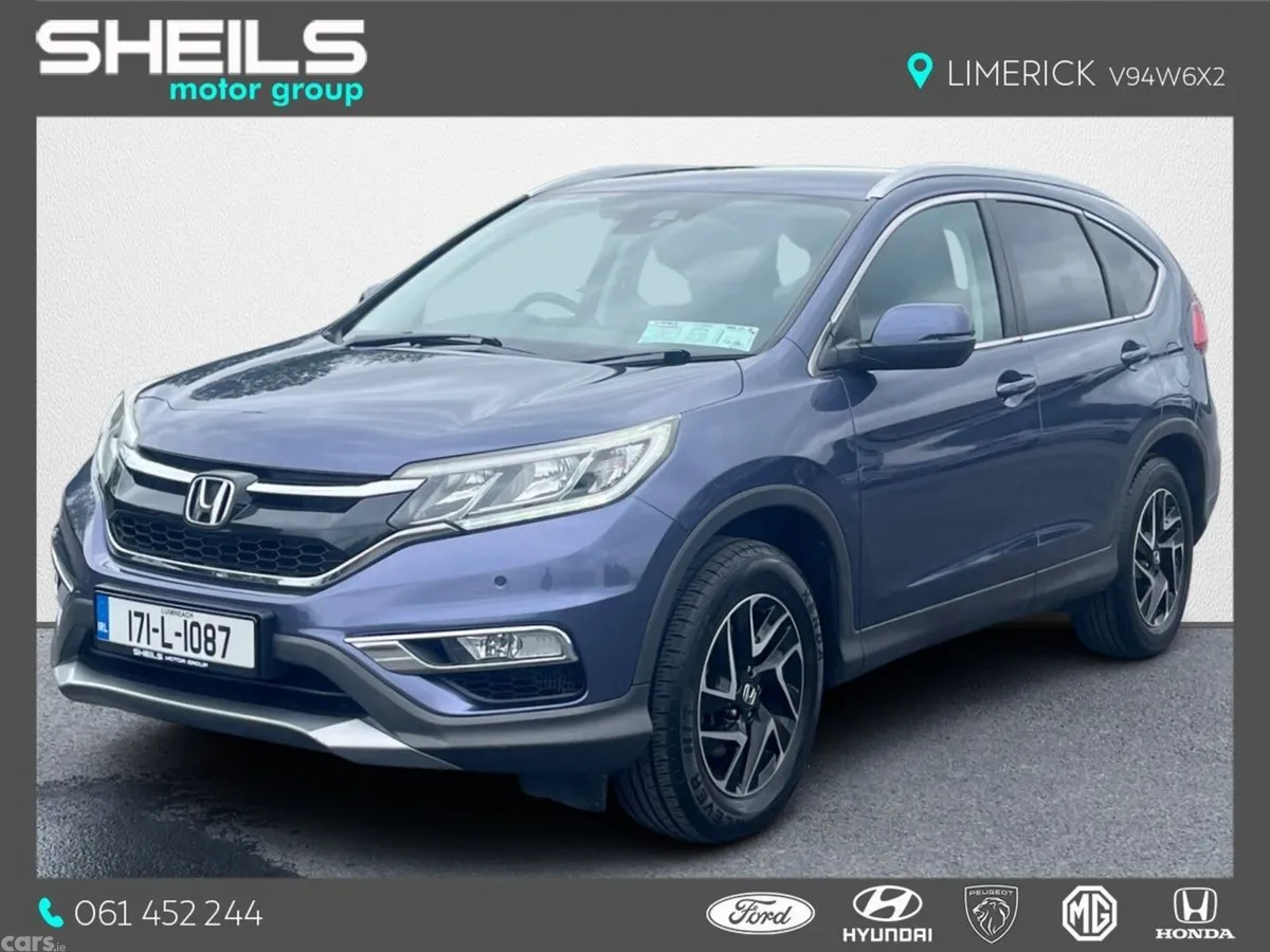 Honda CR-V SUV, Diesel, 2017, Blue