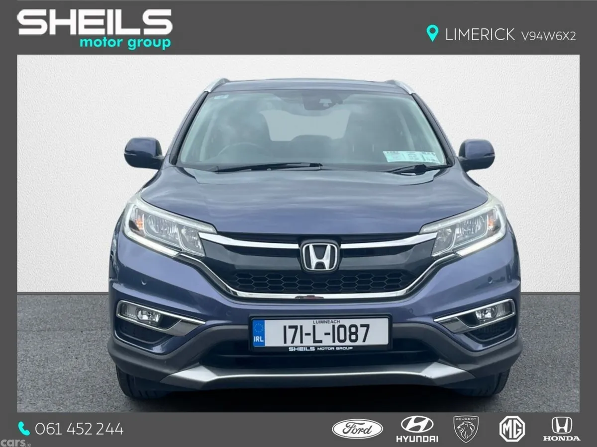 Honda CR-V SUV, Diesel, 2017, Blue