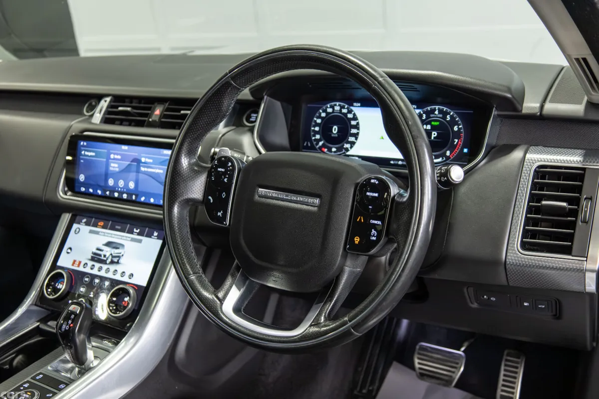 Land Rover Range Rover Sport SUV, Petrol Plug-in Hybrid, 2018, Silver