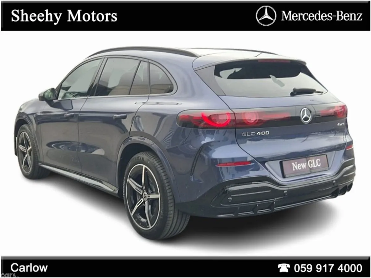 Mercedes-Benz GLC SUV, Electric, 2027, Blue
