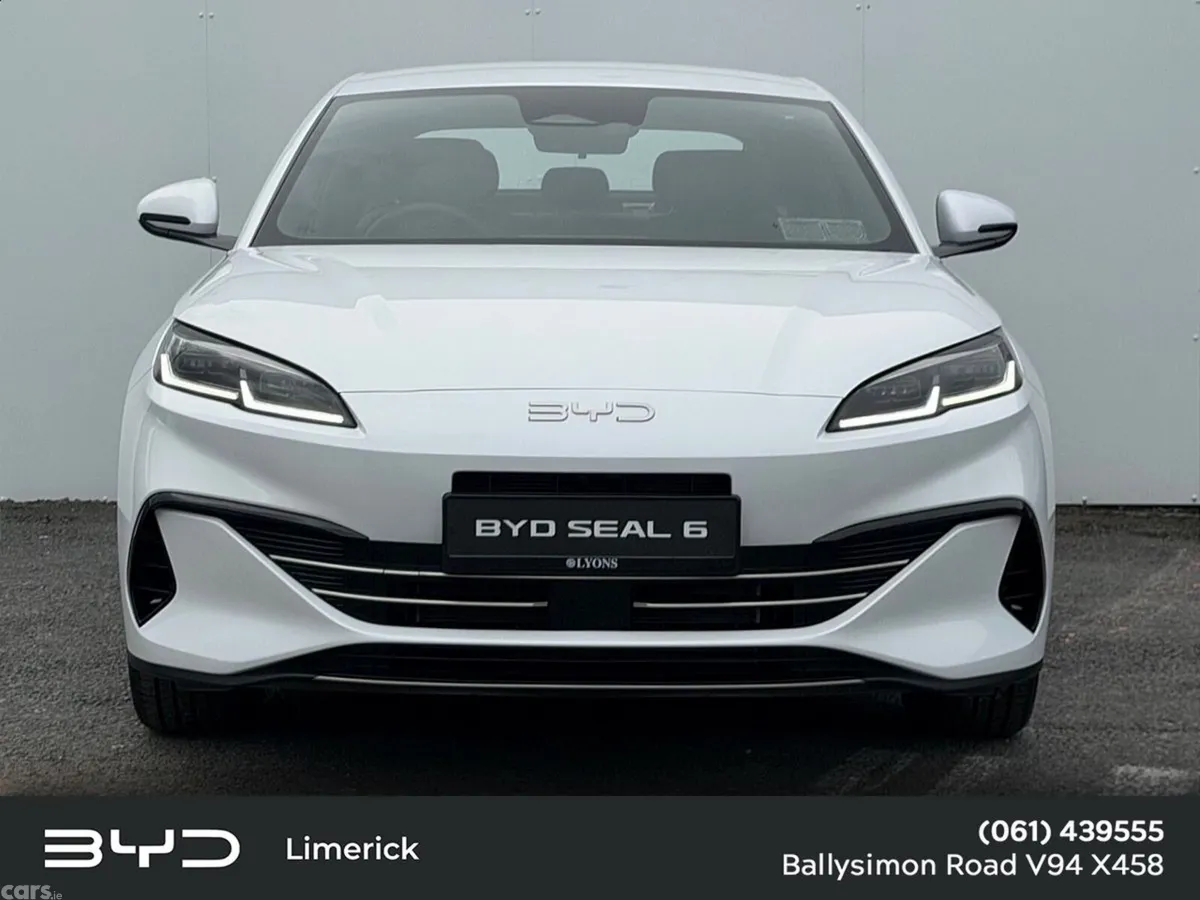 BYD Seal 6 Saloon, Petrol Plug-in Hybrid, 2026, White