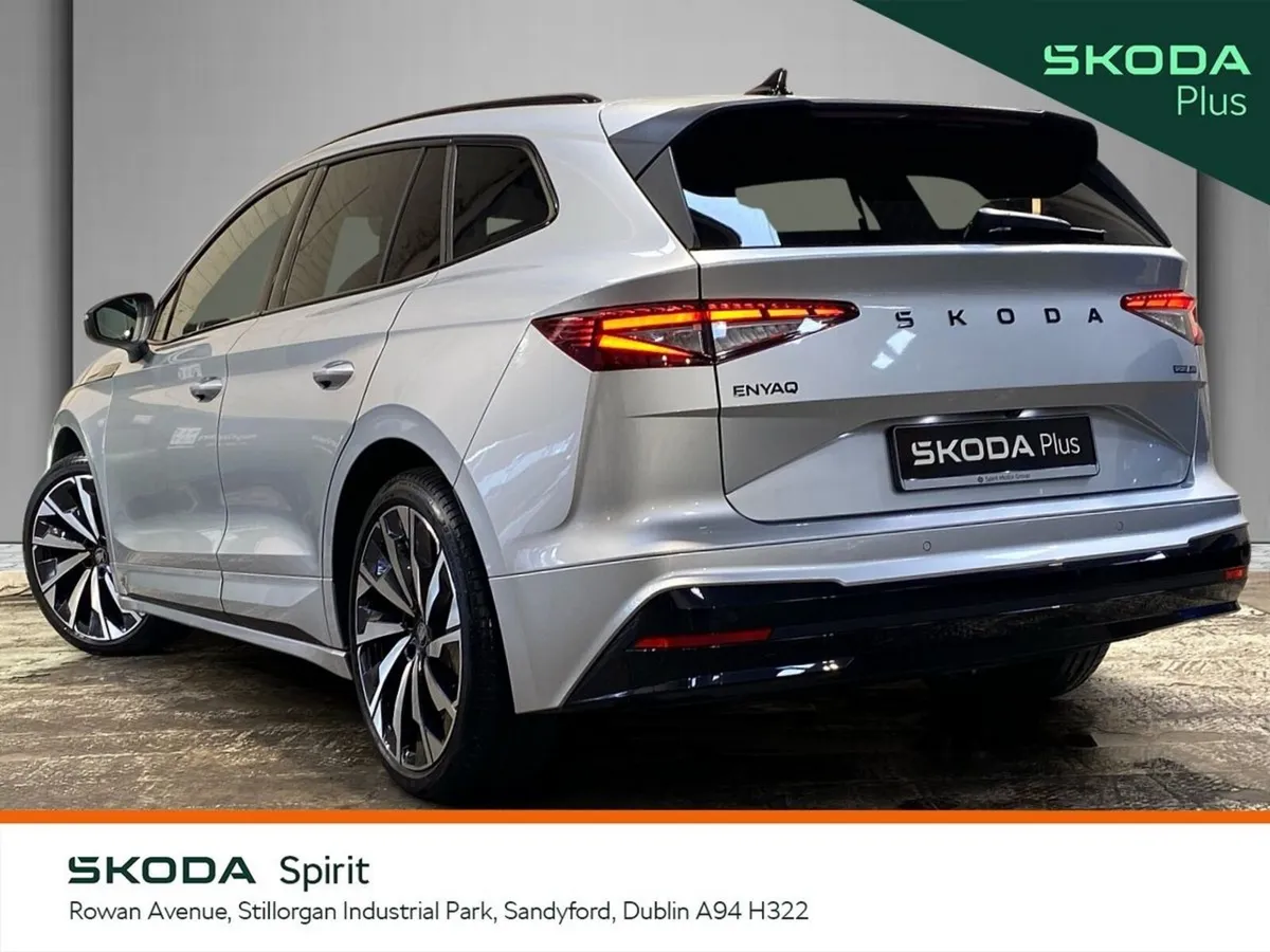 Skoda Enyaq Estate, Electric, 2026, Silver