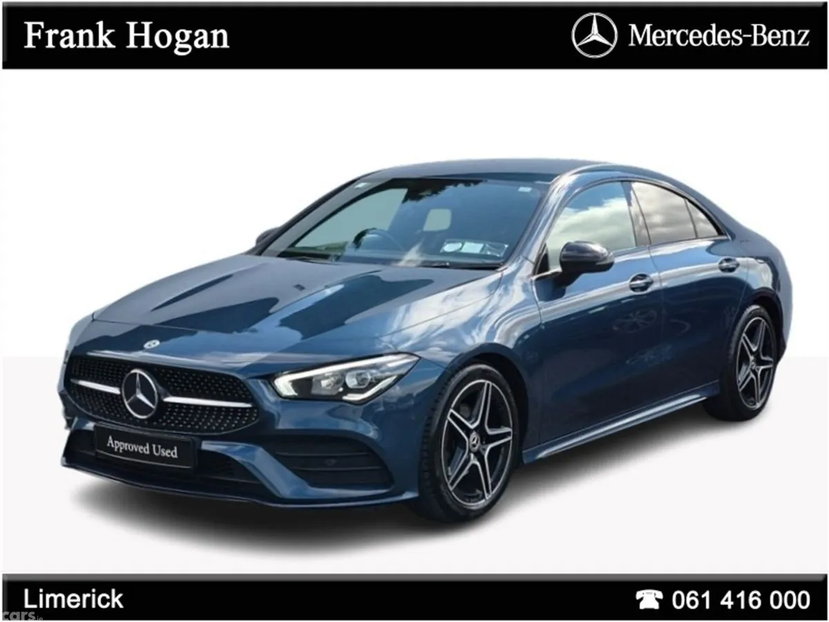 Mercedes-Benz CLA Saloon, Petrol, 2022, Blue