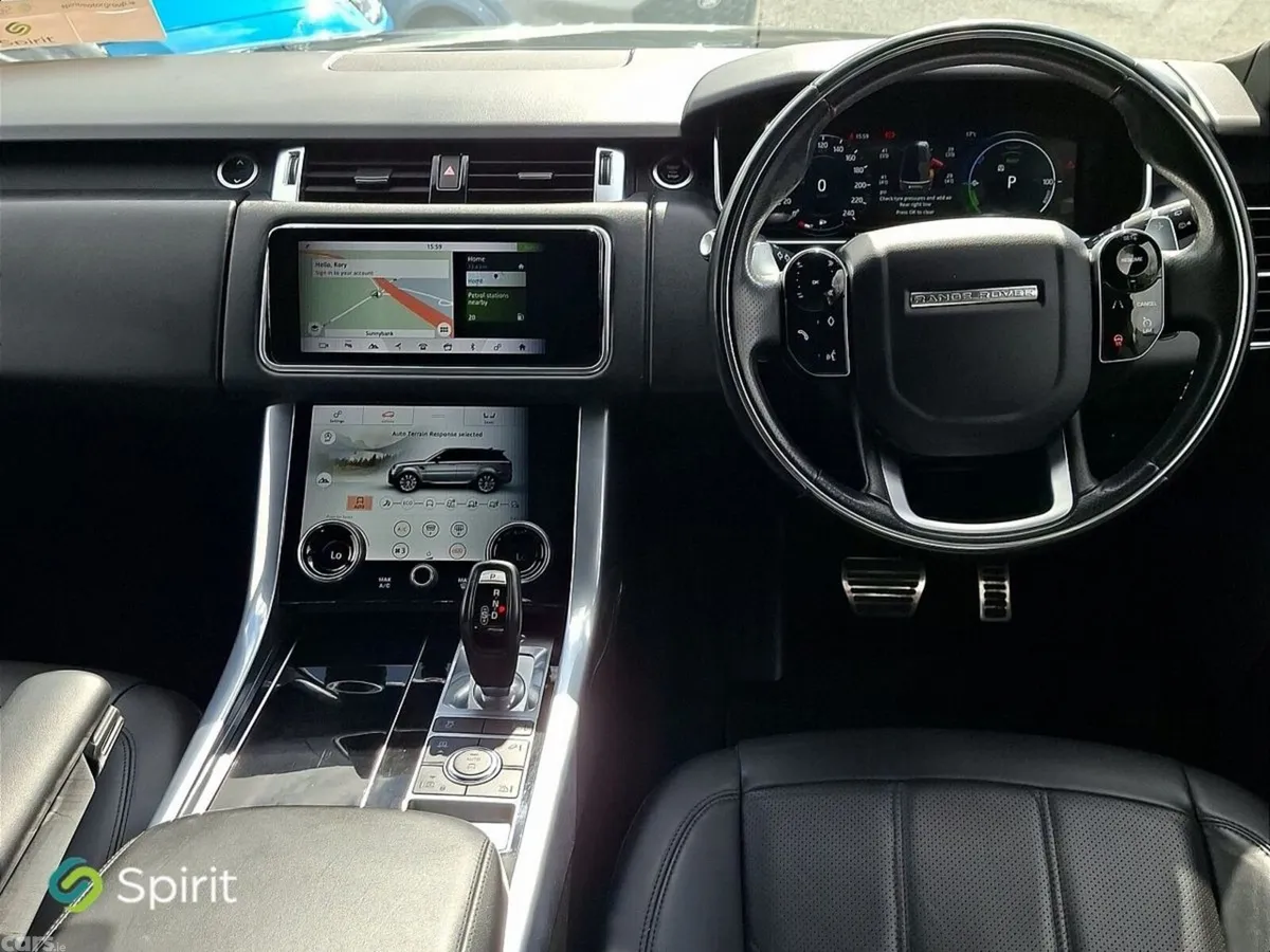 Land Rover Range Rover Sport SUV, Petrol Plug-in Hybrid, 2021, Black