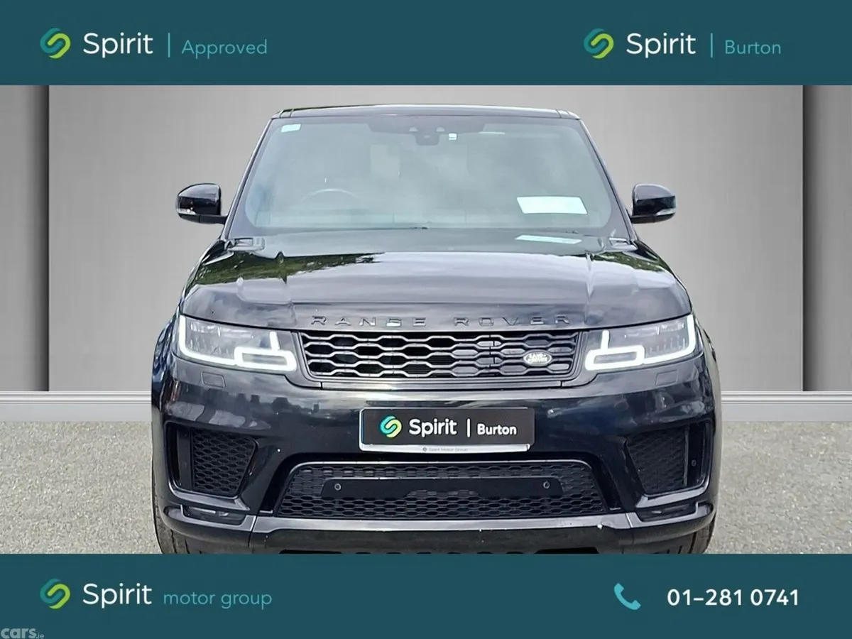 Land Rover Range Rover Sport SUV, Petrol Plug-in Hybrid, 2021, Black