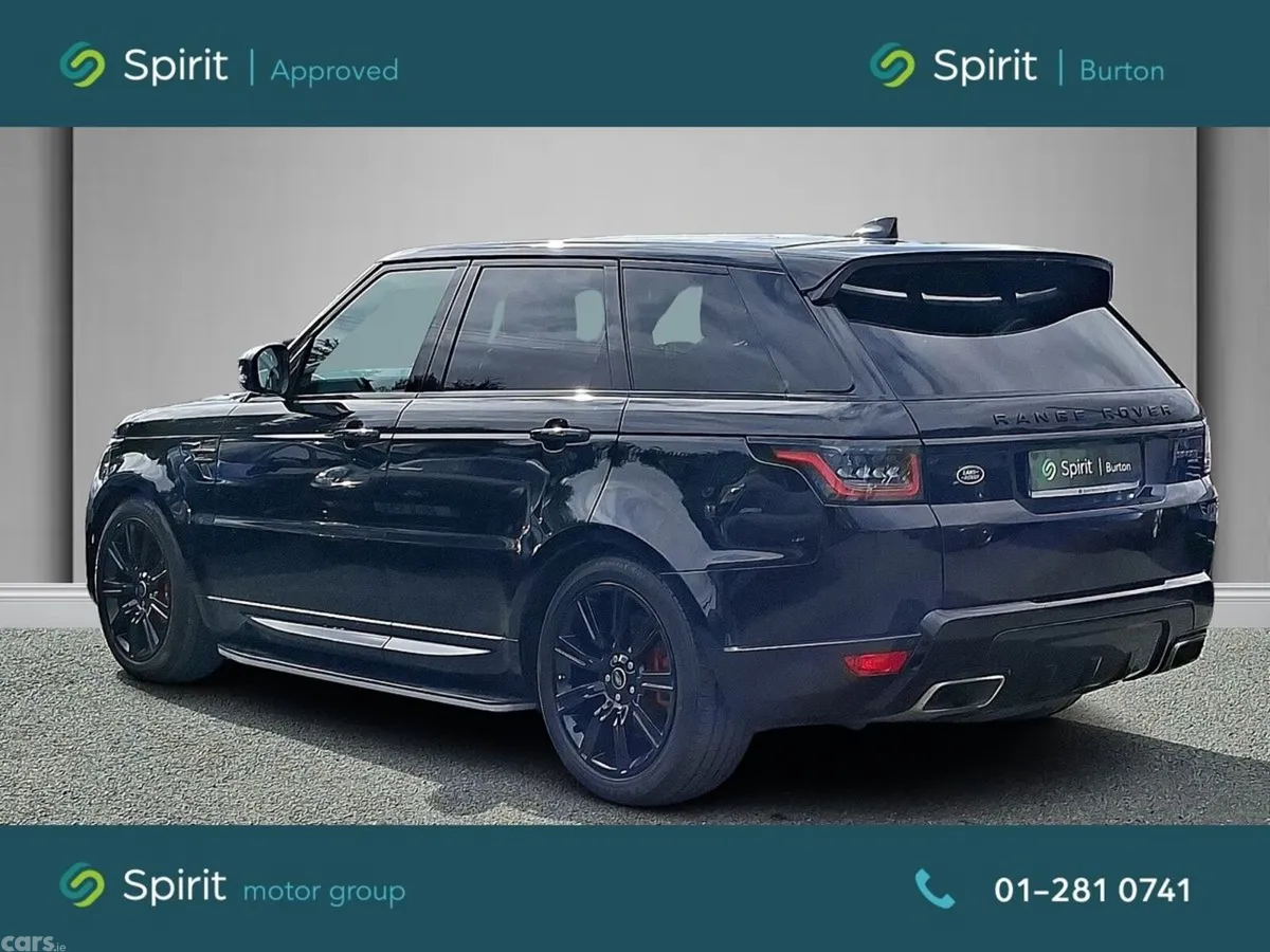 Land Rover Range Rover Sport SUV, Petrol Plug-in Hybrid, 2021, Black