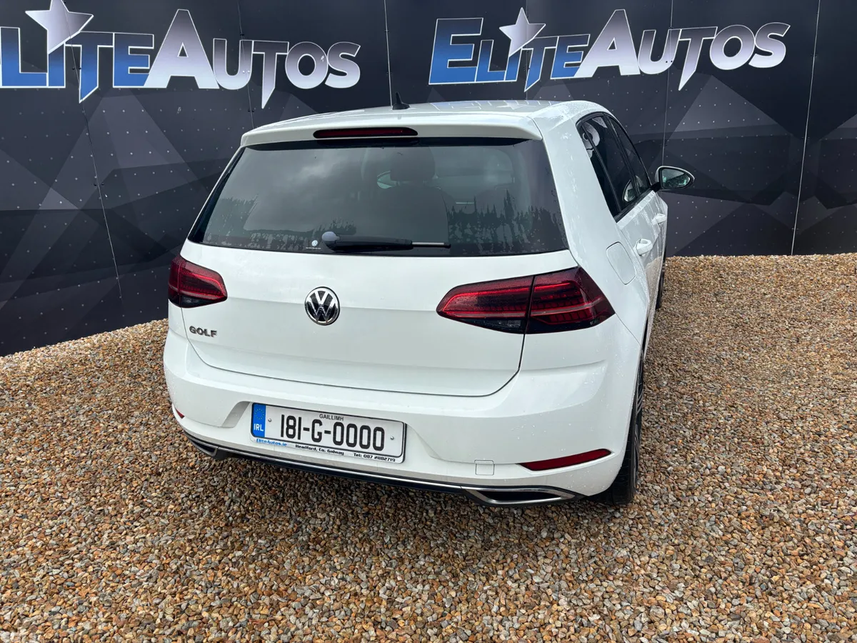 Volkswagen Golf Hatchback, Petrol, 2018, White