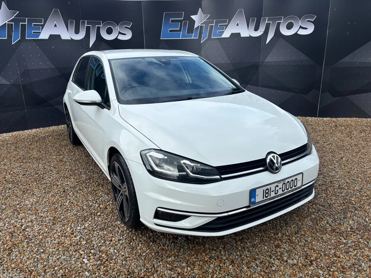 Volkswagen Golf Hatchback, Petrol, 2018, White