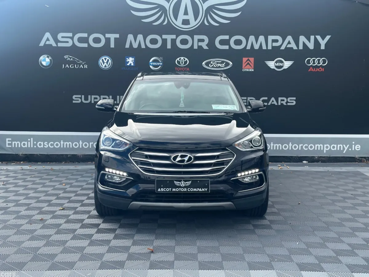 Hyundai Santa Fe SUV, Diesel, 2018, Black