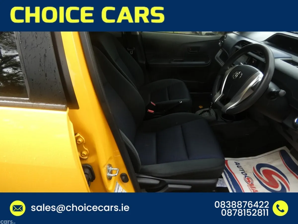 Toyota Aqua Hatchback, Petrol Hybrid, 2015, Yellow