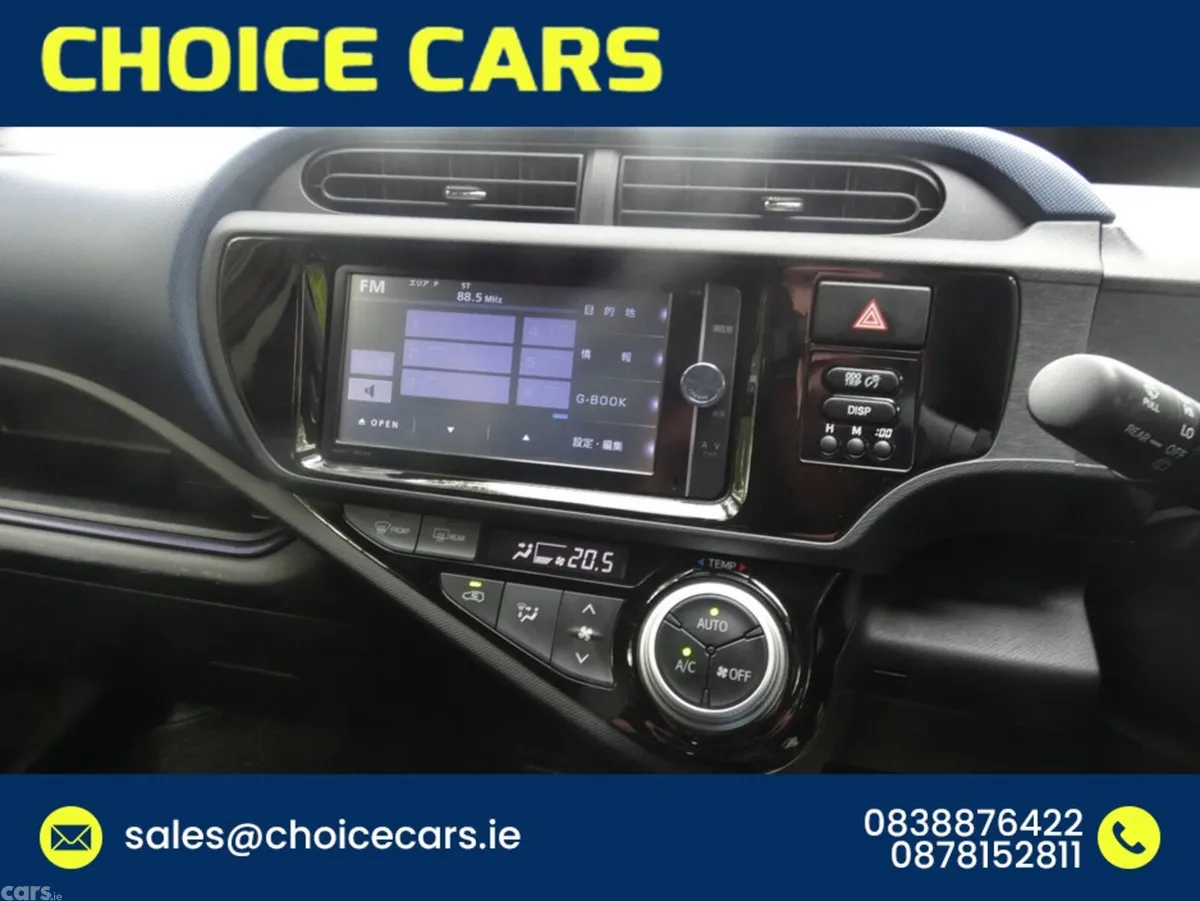 Toyota Aqua Hatchback, Petrol Hybrid, 2015, Yellow