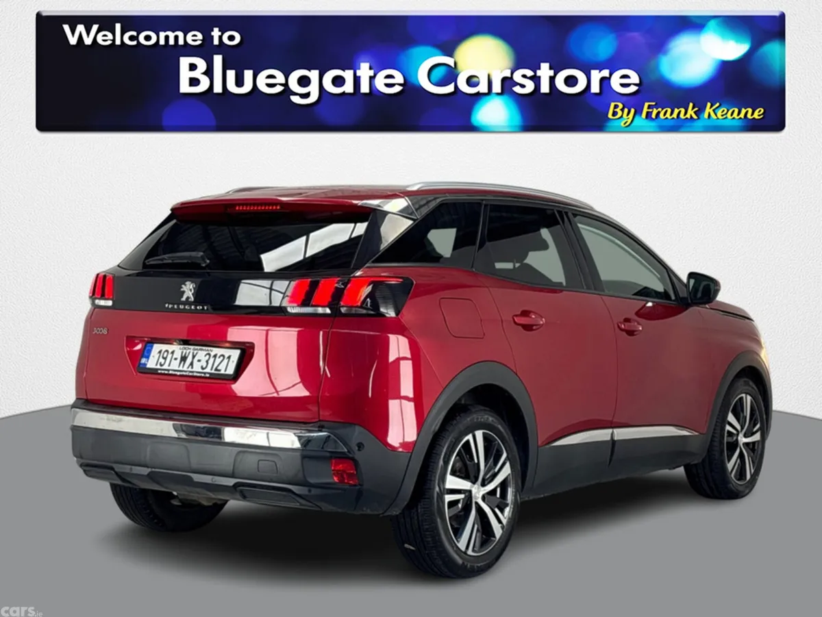 Peugeot 3008 Hatchback, Diesel, 2019, Red