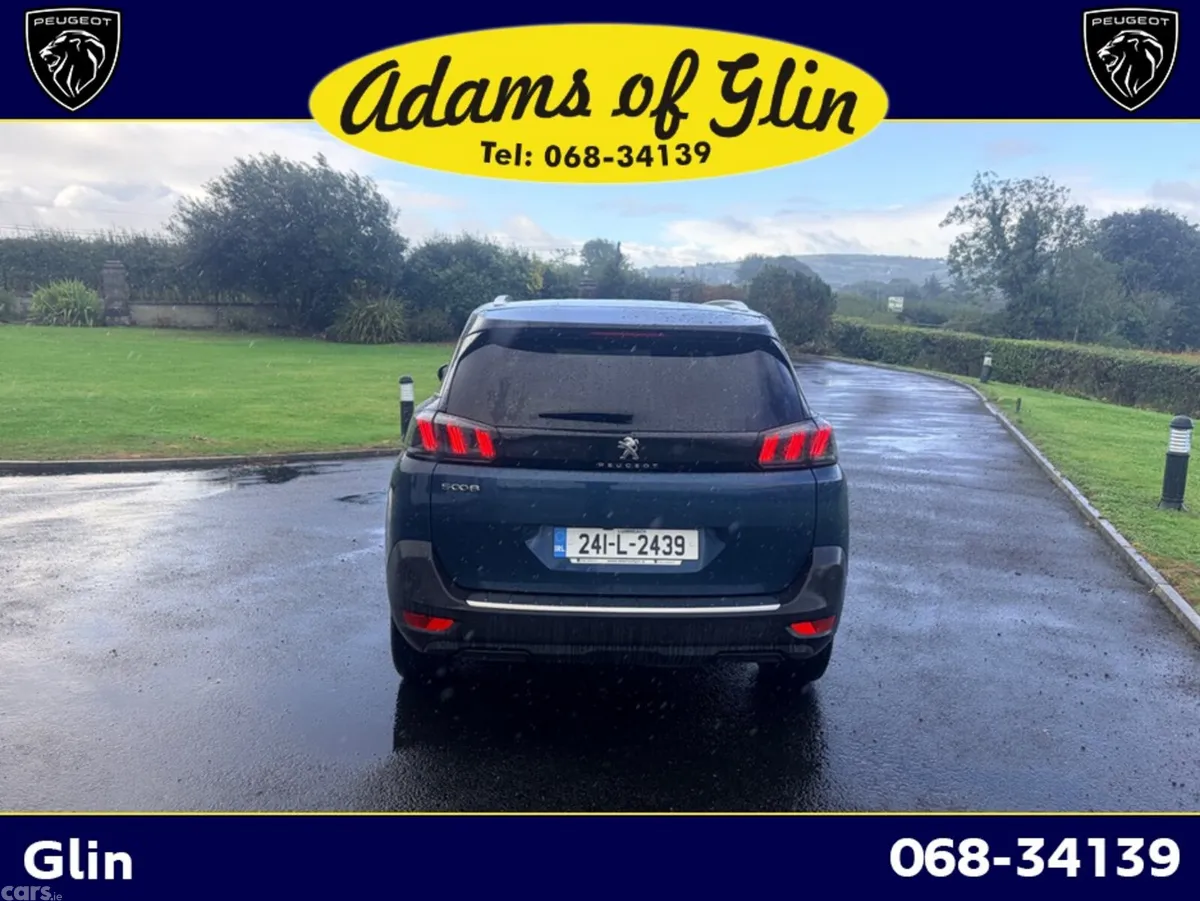 Peugeot 5008 SUV, Petrol Hybrid, 2024, Blue