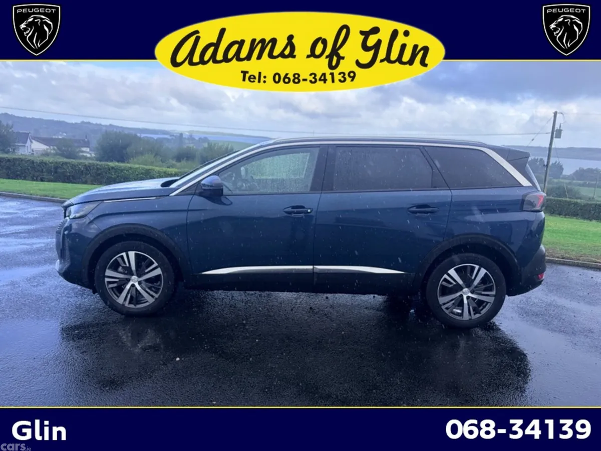 Peugeot 5008 SUV, Petrol Hybrid, 2024, Blue