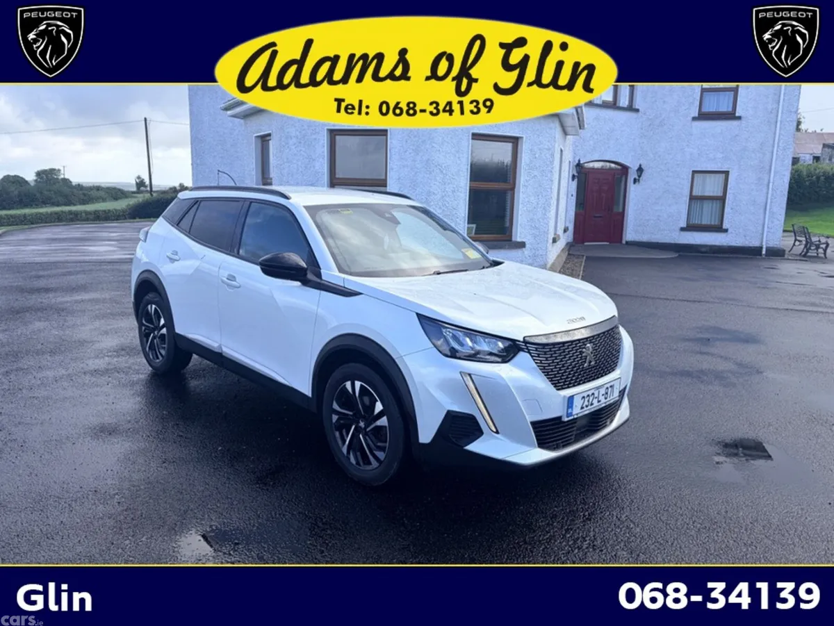 Peugeot 2008 SUV, Petrol, 2023, White
