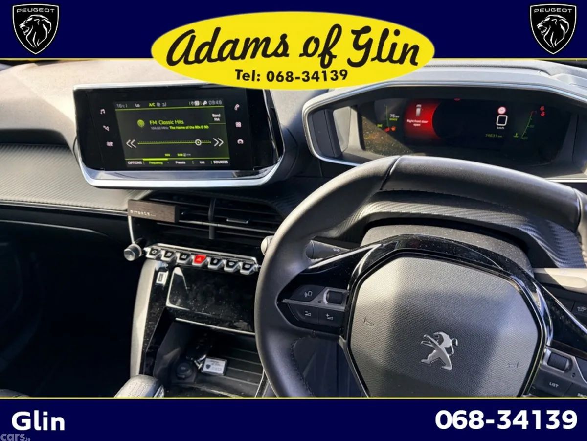 Peugeot 2008 SUV, Petrol, 2023, Black