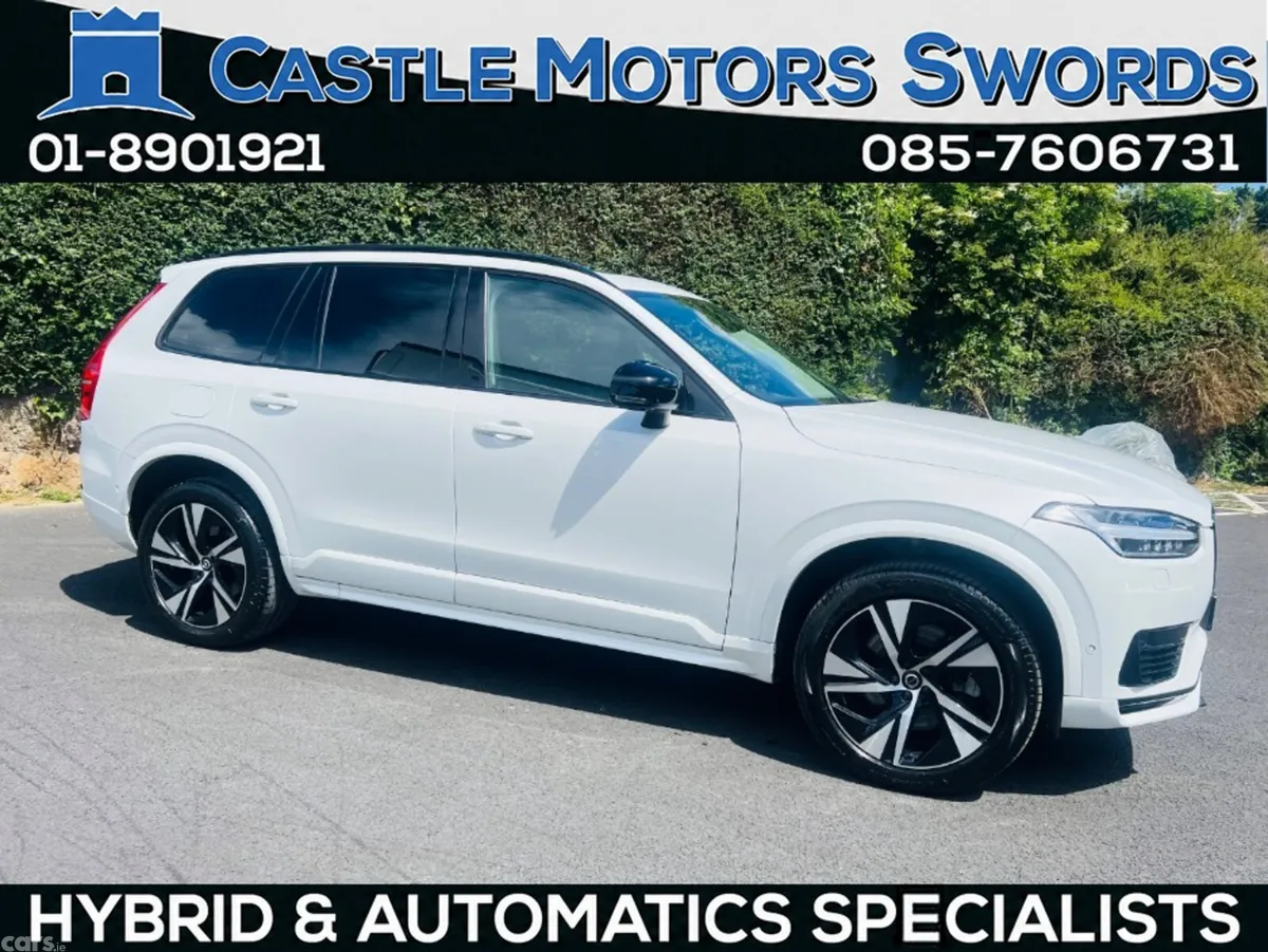 Volvo XC90 SUV, Petrol Plug-in Hybrid, 2023, White