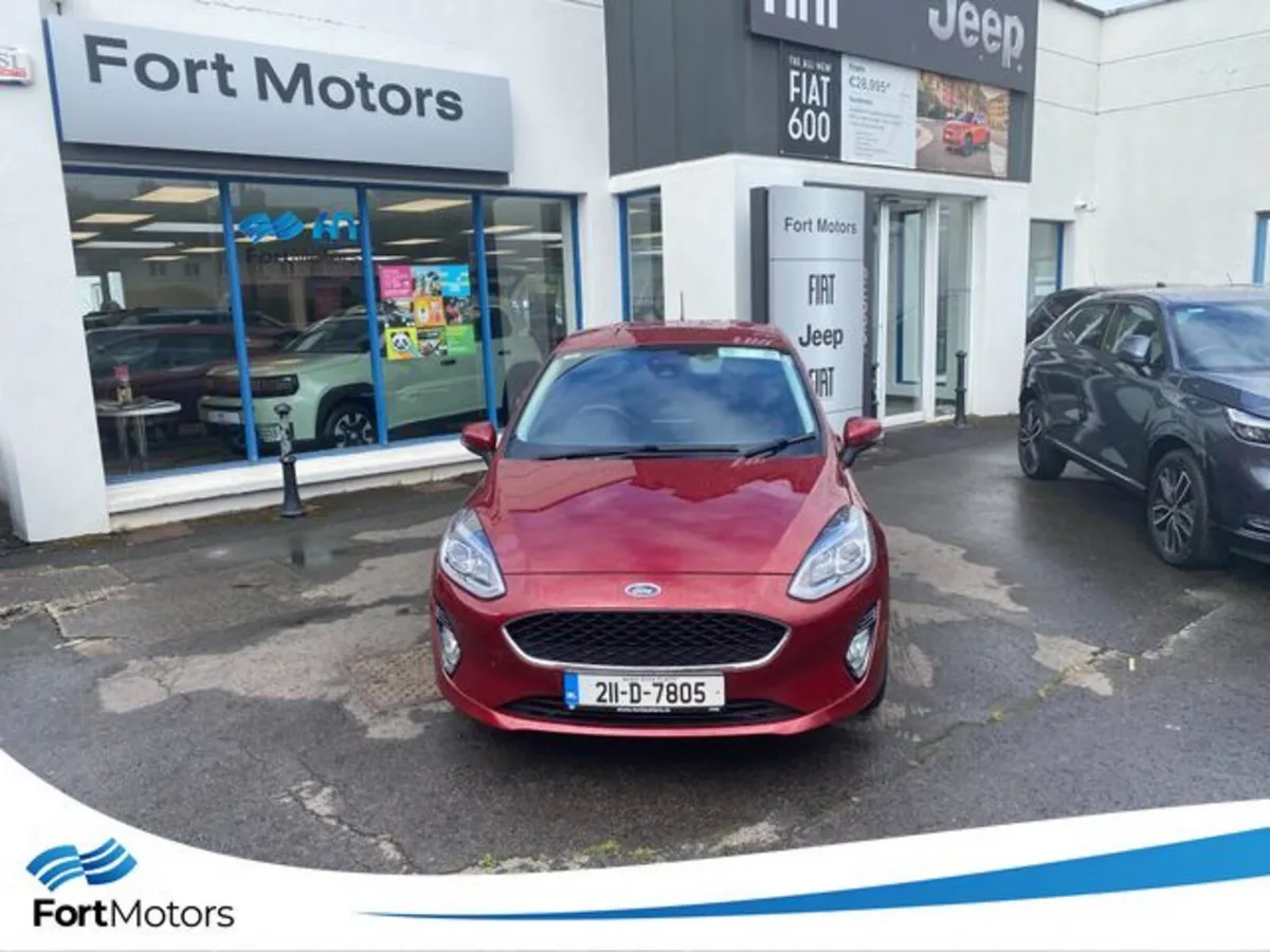 Ford Fiesta Hatchback, Petrol, 2021, Red